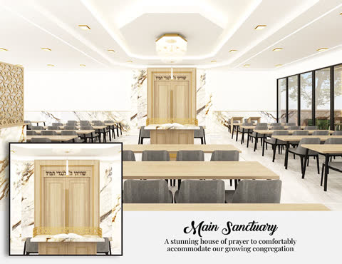 Main Sanctuary rendering